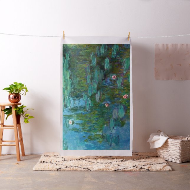 Claude Monets nymphéas Tyg (In Situ)