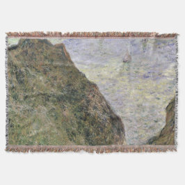 Claude Monets översikt över havet Filt