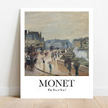 Claude Monets Pont Neuf Poster<br><div class="desc">Lägg till en skön skönhet i ditt hem med den här häpnadsväckande poster av "Pont Neuf" som den Fransk imponerande målaren Claude Monet har gjort. Lagen 1872,  denna olja på mästerverket i canvas,  skildrar bron i berömd i Paris,  Frankrike</div>