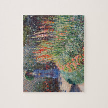 Claude Monets rundade blommor (1876) berömd p