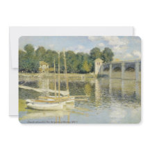 Claude Monets The Argenteuil Bridge (1874)