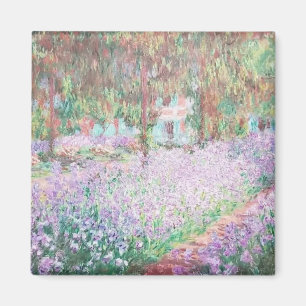 Claude Monets trädgård i Giverny Magnet