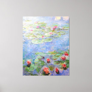 Claude Monets Vatten Lilies Canvastryck