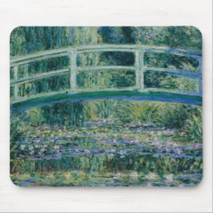 Claude Monets Vatten Lilies och japanska bron Musmatta