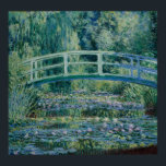 Claude Monets Vatten Lilies och japanska bron Poster<br><div class="desc">1899 Claude Monet (14 november 1840-5 december 1926) var en av grundarna av Franskens imponerande målning och den mest konsekventa och skickliga utövaren av rörelsens filosofi att uttrycka sina uppfattningar före naturen,  särskilt när det gäller plommonfärgning i luft (utomhusmålning).</div>