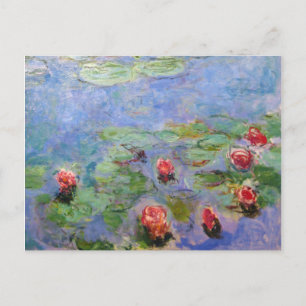 Claude Monets Vatten Lilies Vykort