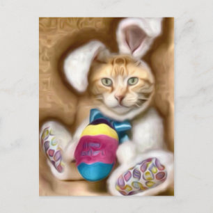 Claude påskhare helg vykort