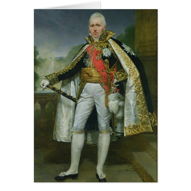 Claude Victor Perrin Hälsningskort (Framsidan)