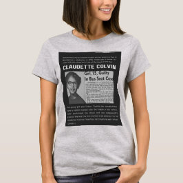Claudette Colvin - Figurer i Amerikansk historia T Shirt