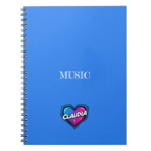 Claudia Blue Anteckningsbok