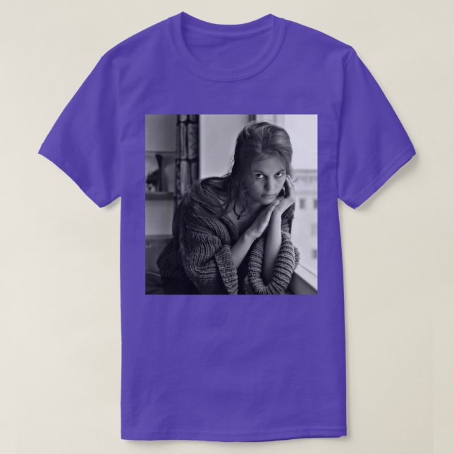 Claudia cardinal actress 3 t shirt (Design framsida)
