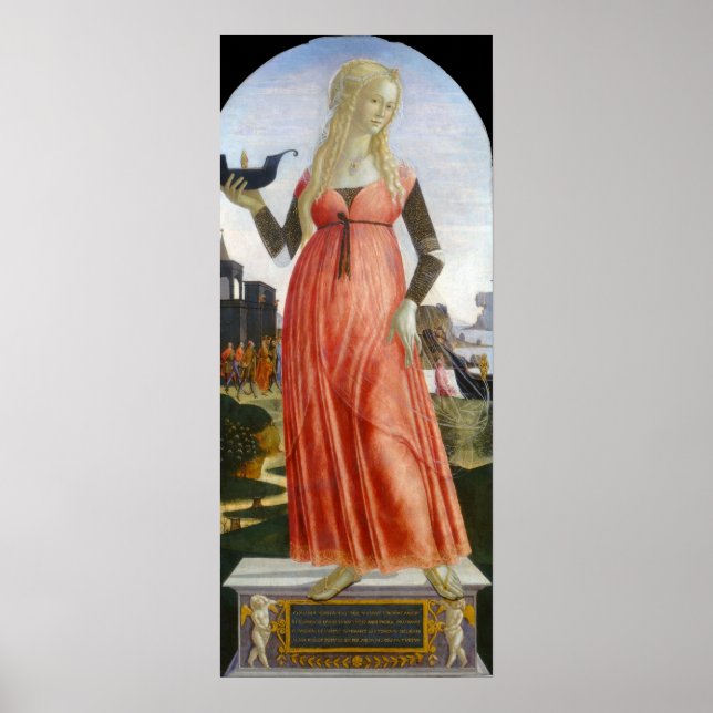 Claudia Quint - Neroccio de' Landi Fina konstaffis Poster (Framsidan)