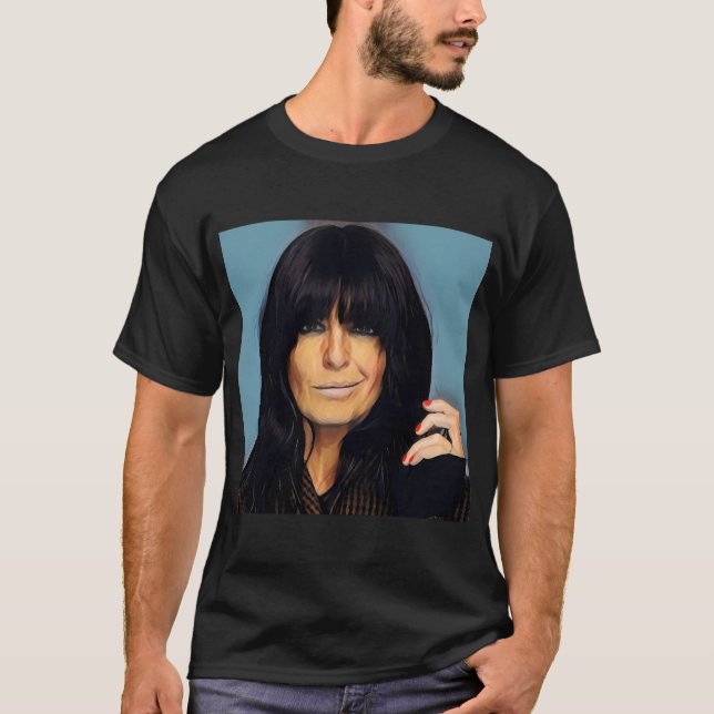 Claudia Winkleman T Shirt (Framsida)