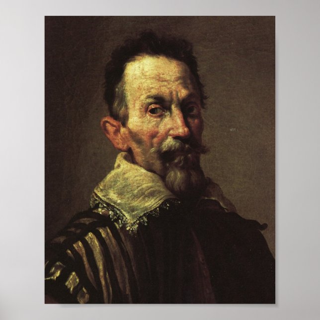 Claudio Monteverdi Poster (Framsidan)