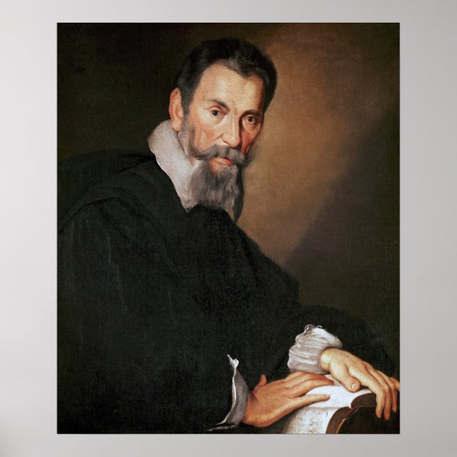 Claudio Monteverdi Poster (Framsidan)