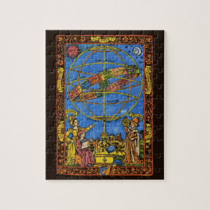 Claudius Ptolemy Astronom, Vintage Celestial Pussel