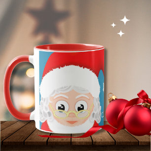 Claus Anpassningsbar God jul Kaffemugg