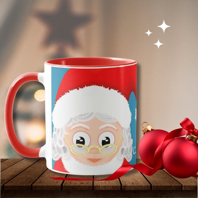 Claus Anpassningsbar God jul Kaffemugg (Skapare uppladdad)