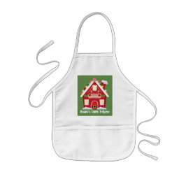 Claus Bakery Santa's lilla hjälparapron Barnförkläde