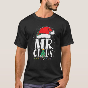 Claus Claus Santa Funny Matching Family Jesus T Shirt