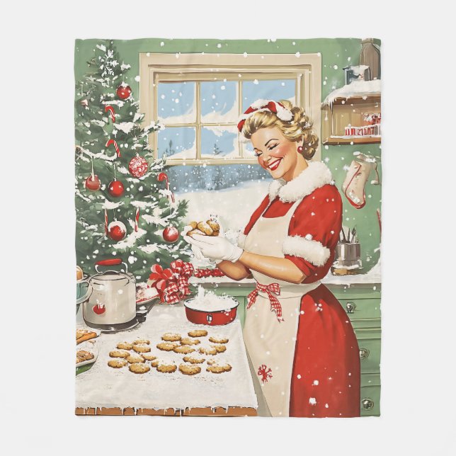 Claus Helgdag Baking Delight Fleecefilt (Framsidan)