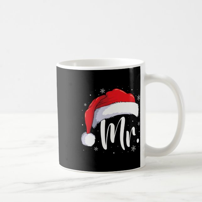 Claus-julen Par som matchar hans och hans Kaffemugg (Höger)