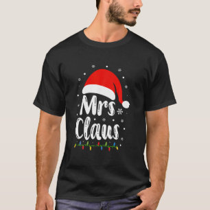 Claus Par Matching jul Pajama T Shirt