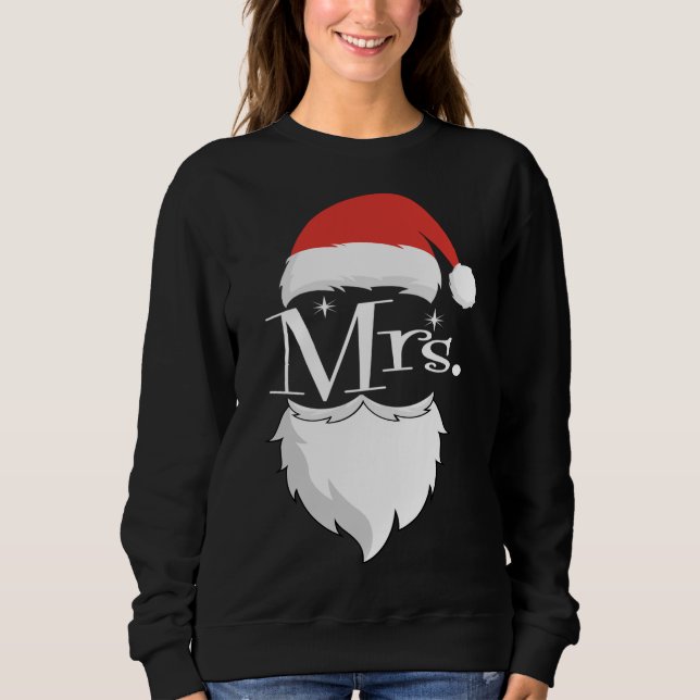 Claus Par Matching jul Pajama T Shirt (Framsida)