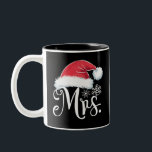 Claus Par Matching jul Pajamas Santa Två-Tonad Mugg<br><div class="desc">Claus Par Matching jul Pajamas Santa</div>