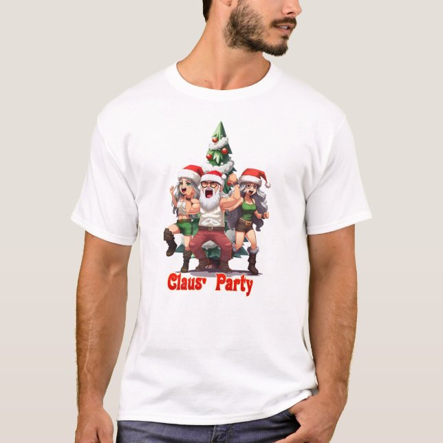 Claus Party T Shirt (Framsida)