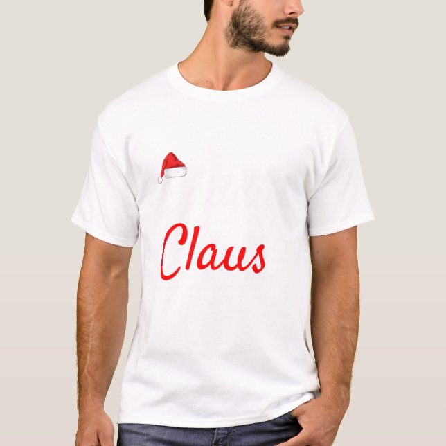 claus skjorta t shirt (Framsida)