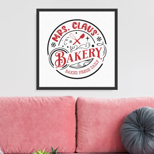 Clause Bakery | Jordbruksföretag Canvastryck (Insitu (Vardagsrum))