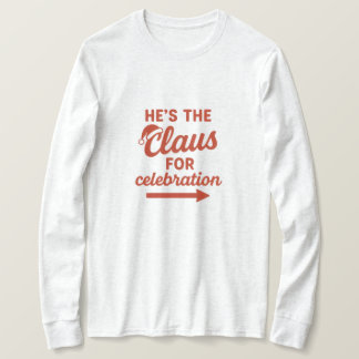 Clausen för firande t shirt