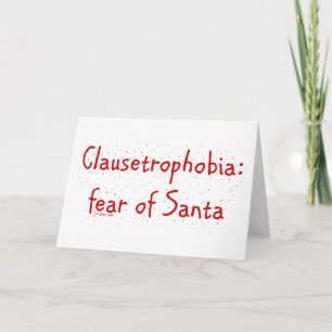 Clausetrophobia Helgkort