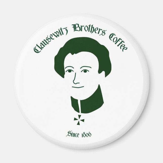 Clausewitz Brothers Fridge Magnet (Framsidan)