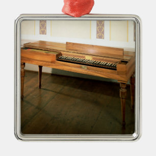 Clavichord som ägas en gång av Franz Joseph Hayd Julgransprydnad Metall