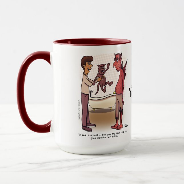 Clawdia Large Coffee Mugg (Vänster)