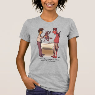 Clawdia Women's Grått T-Shirt