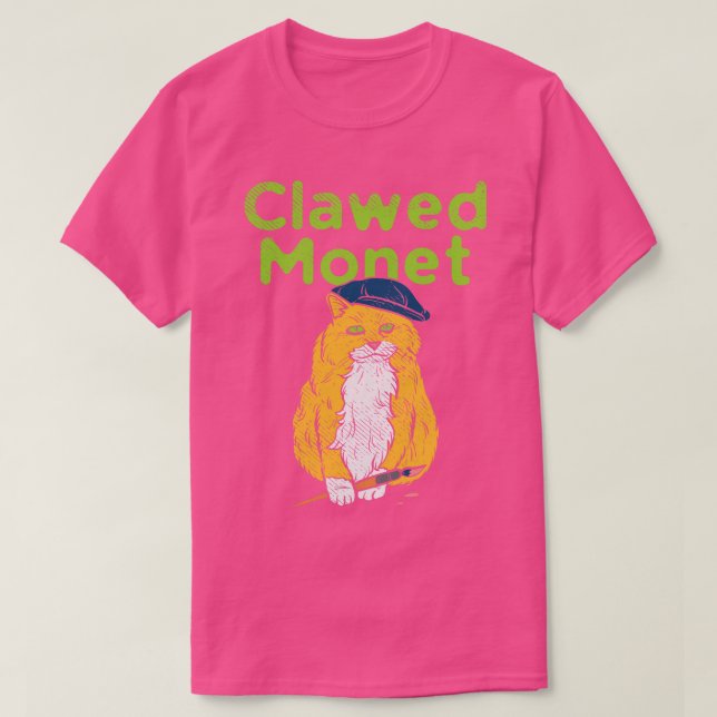 Clawed Monet T Shirt (Design framsida)