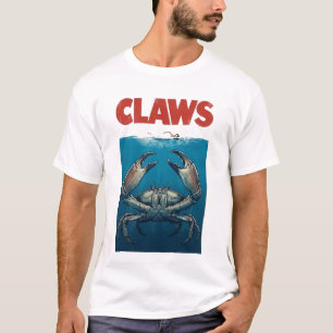 CLAWS Rolig Krabbparodi T-shirt Oceanfilm Parodi