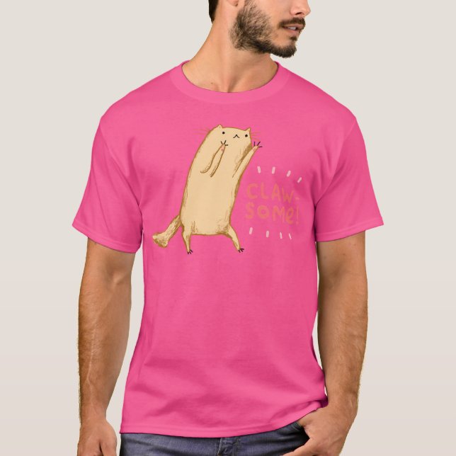 Clawsome T Shirt (Framsida)
