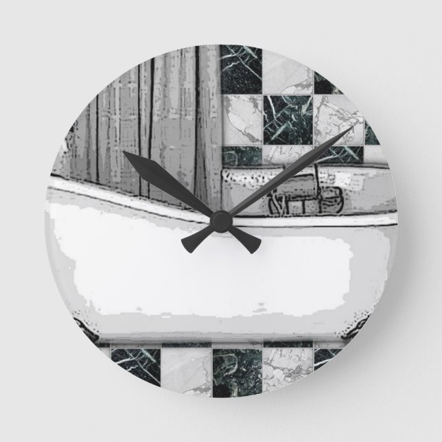 CLAWTUB BATH TESSA 1.jpg Rund Klocka (Framsida)