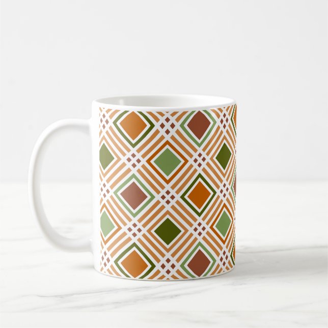 Clay Algae Mönster Kaffemugg (Vänster)