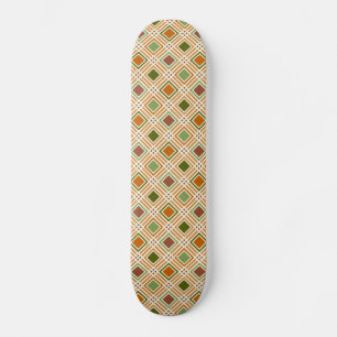 Clay Algae Mönster Mini Skateboard Bräda 18,5 Cm