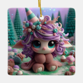 Clay Birthday Creature Julgransprydnad Keramik