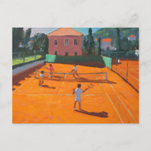 Clay Court Tennis Lapad Kroatien 2012 Vykort
