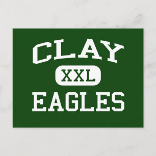 Clay - Eagles - Clay High School - Oregon Ohio Vykort