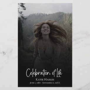 Clay Funeral Script Firande i Life Budget Flygblad