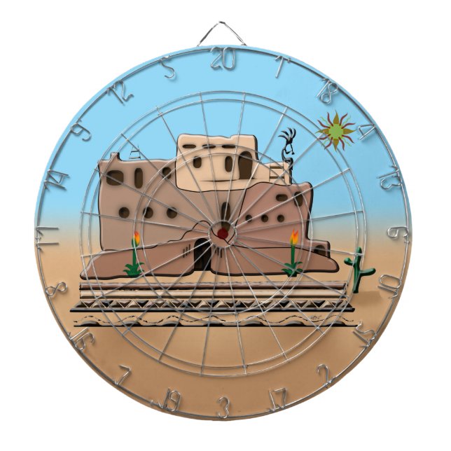 Clay House Darttavla (Framsidan)