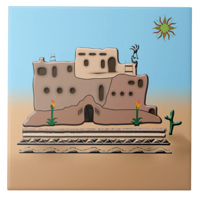 Clay House Kakelplatta (Framsidan)